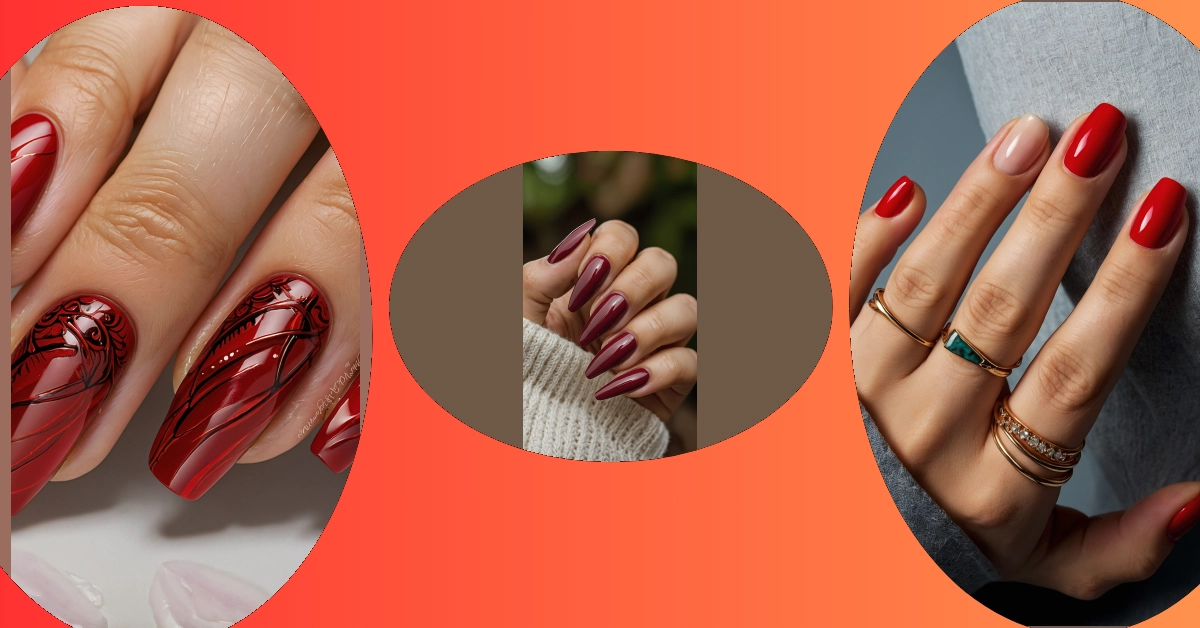 Ferrari Fierceness: 6 Stunning Red Nail Ideas That Pop