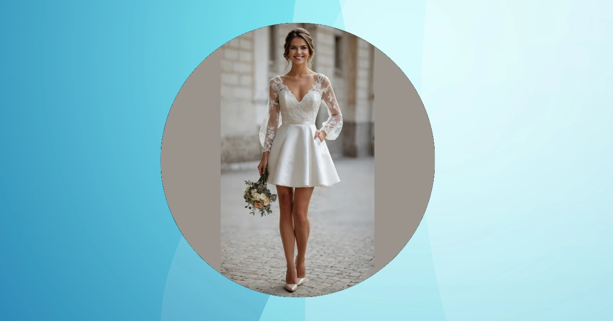 Sparkles & Sneakers: 07 Short Dresses for Your Second Wedding