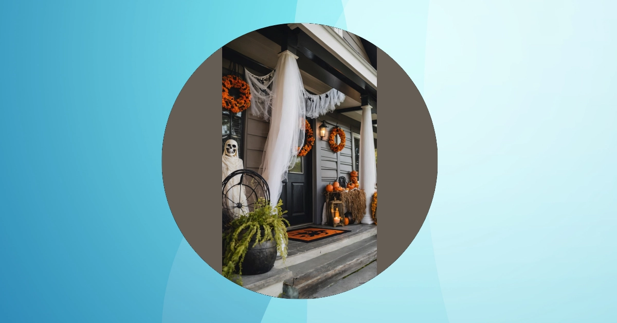 Classy Halloween Front Porch Ideas: Blending Spookiness with Charm