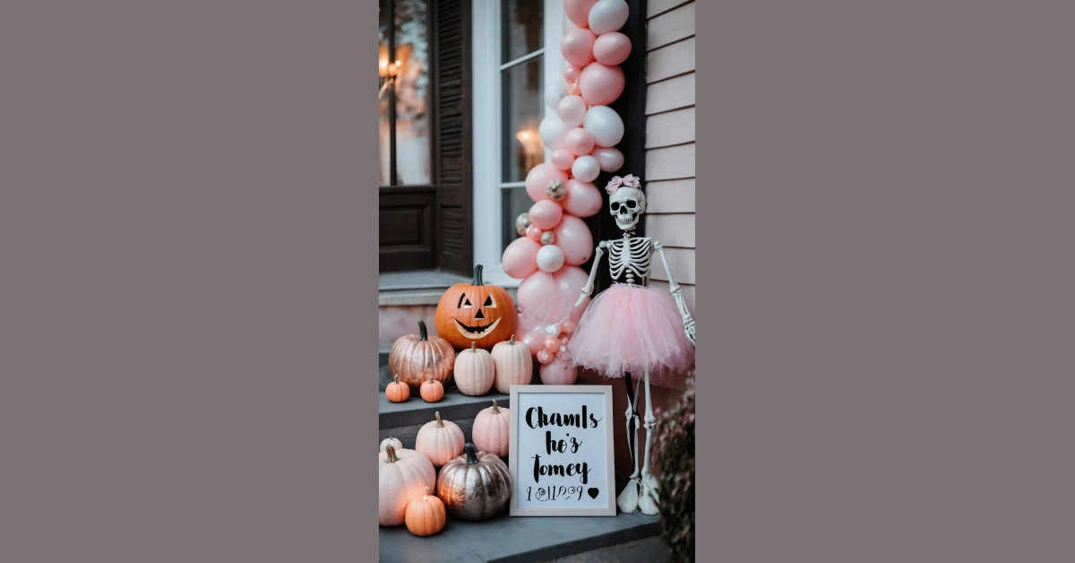 Pink-Meets-Spook: Unconventional Halloween Decor Ideas for Every Area